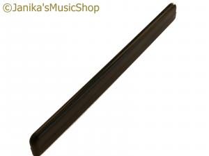 BLACK PLASTIC CLASSICAL GUITAR BRIDGE SADDLE